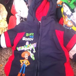Buzz and woody puffer jacket 3t